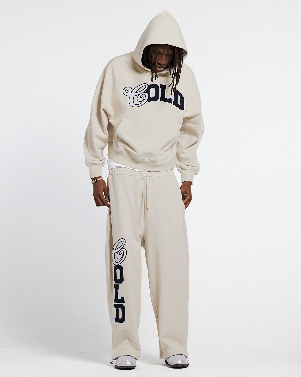 PANTALONES VARSITY GREY IVORY