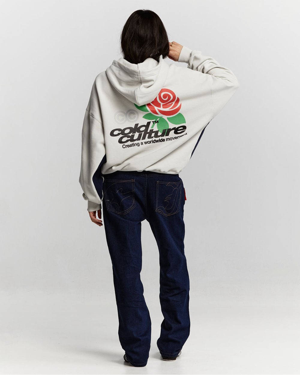SUDADERA ROSE GRIS PERLA