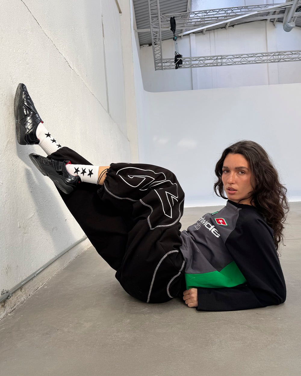 PANTALONES DE ROLLER NEGROS