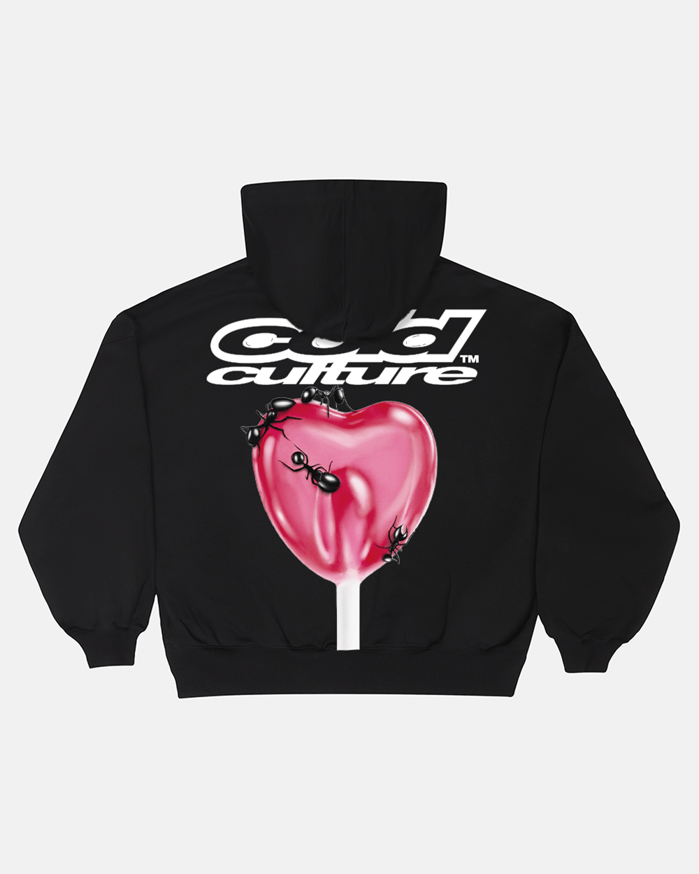 CHANDALLA CON CIERRE ZIP NEGRO