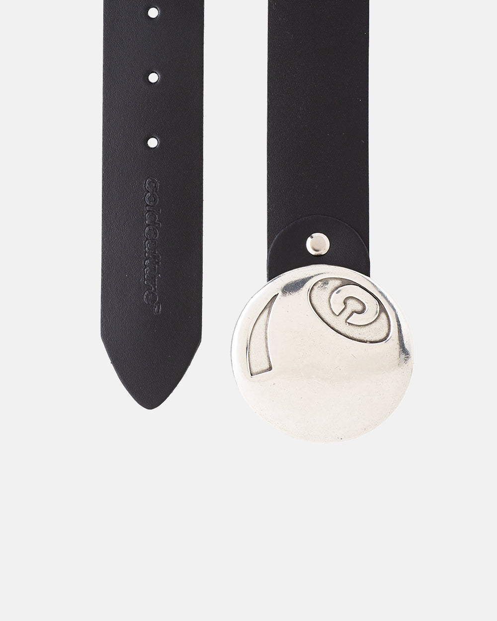 CORREA DE CUERO PARA BILLAR NEGRO