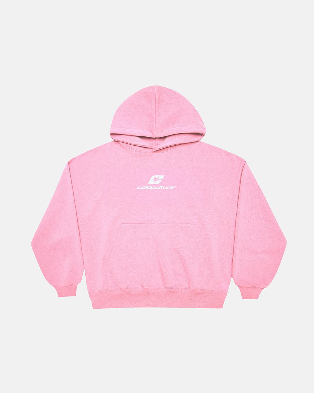 SUDADERA CURVADA ROSA