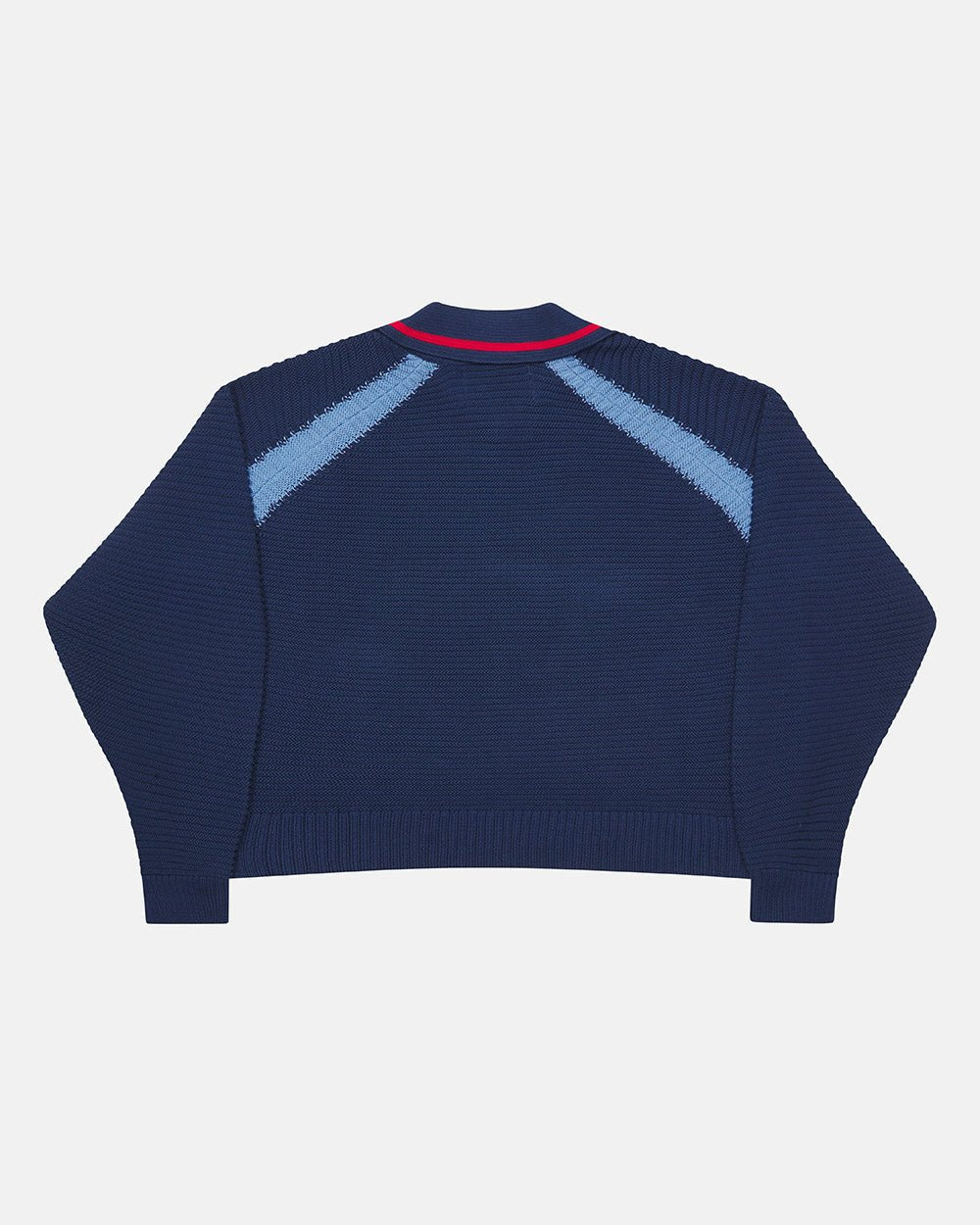 POLERA TUSCANY MANGA LARGA AZUL OSCURO