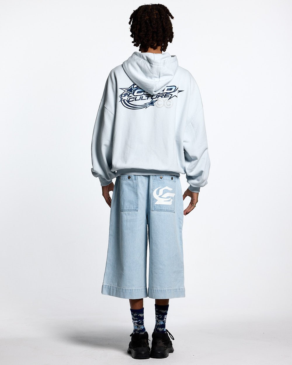 V2 SHORTS DENIM CLARO