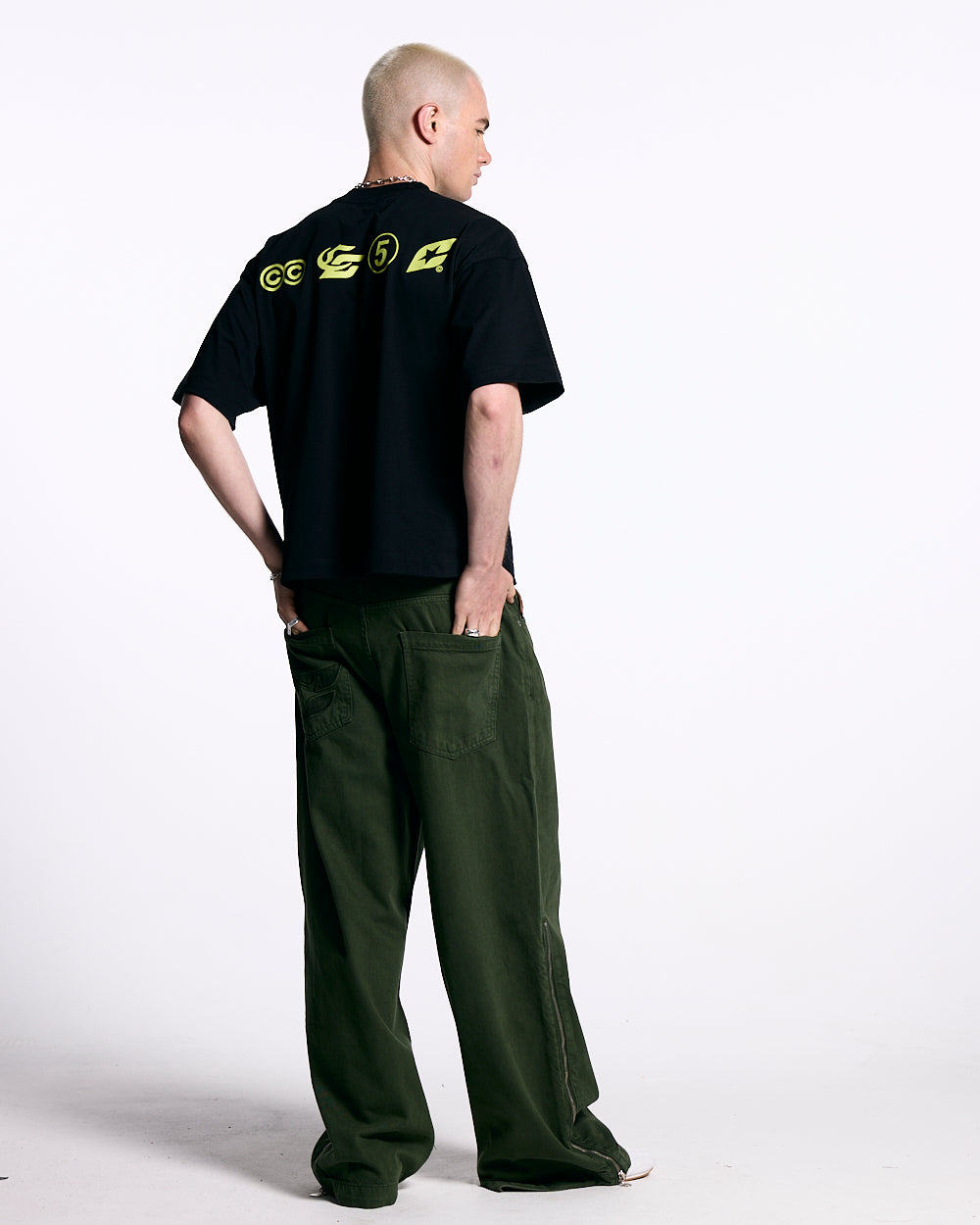 LET'S BOUNCE TEE NEGRO