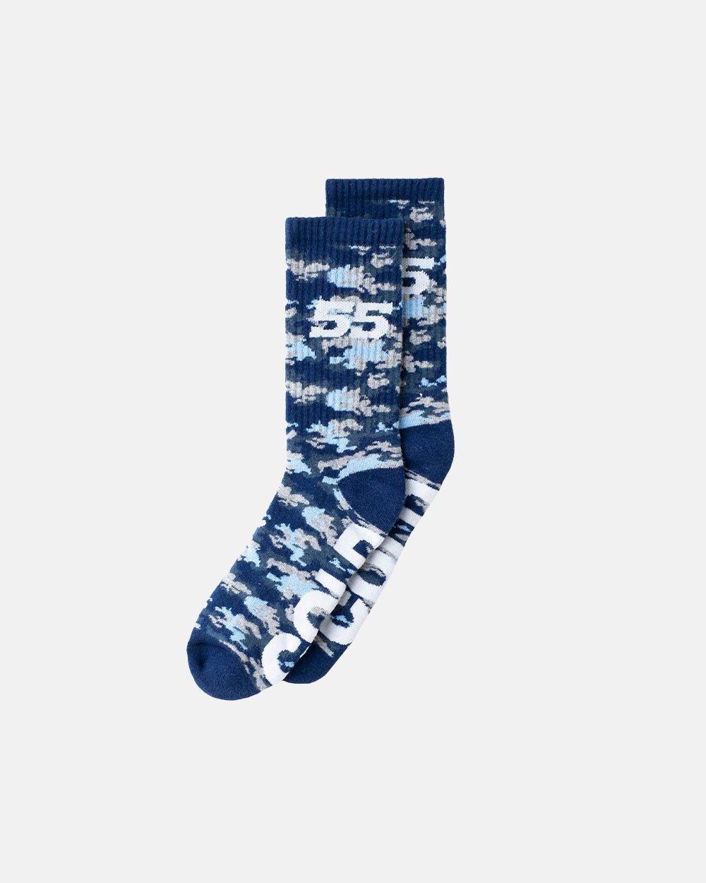 55 CALCETINES AZUL CAMUFLAJE