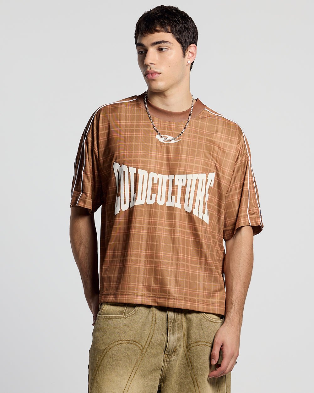 CAMISA HIGHLANDS PLAID BEIGE