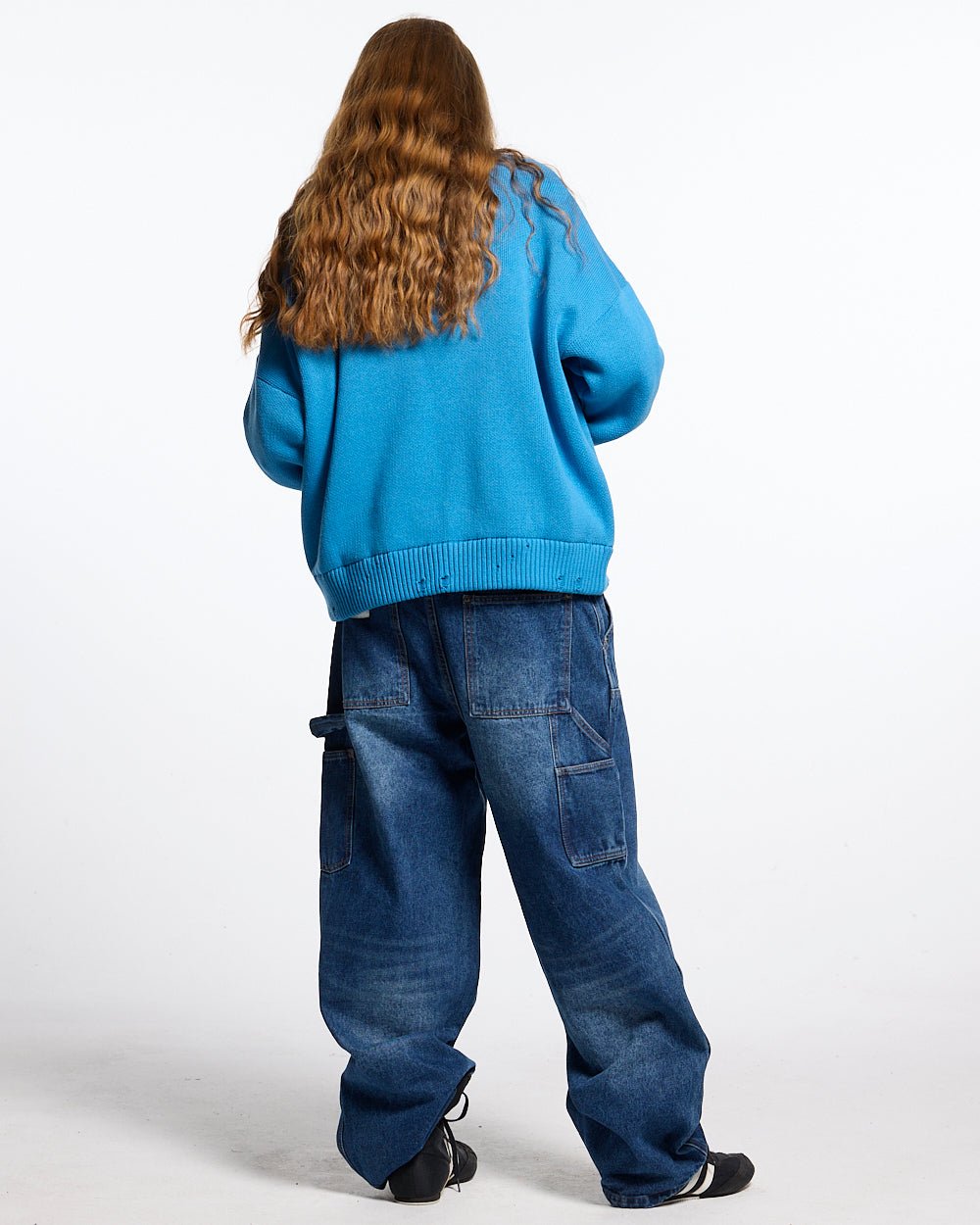 HARPER KNIT AZUL Y BLANCO