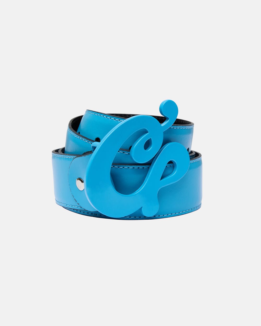 C CURL CINTURÓN DE CUERO AZUL