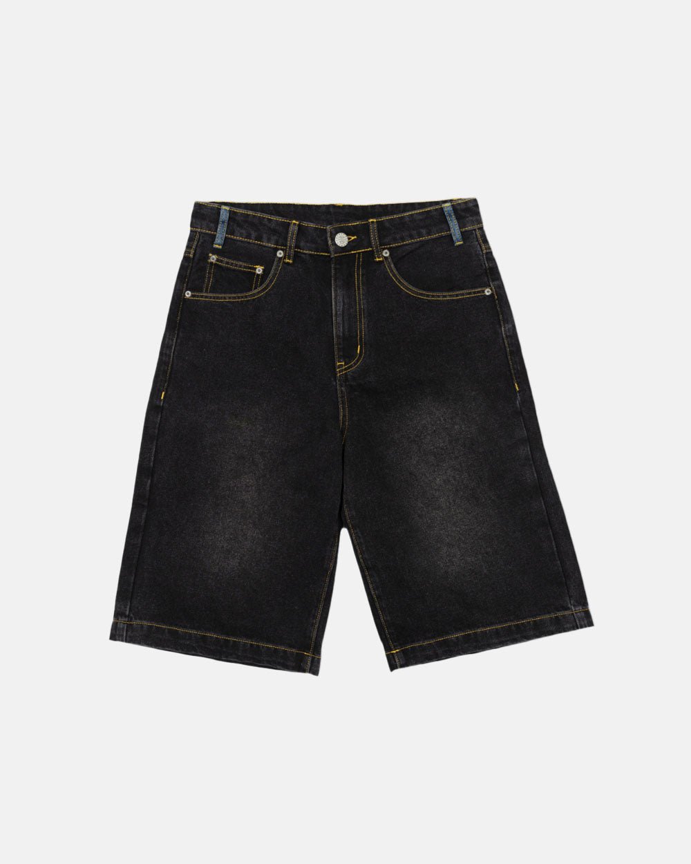 PANTALONES CORTOS POCKET KO NEGRO DENIM
