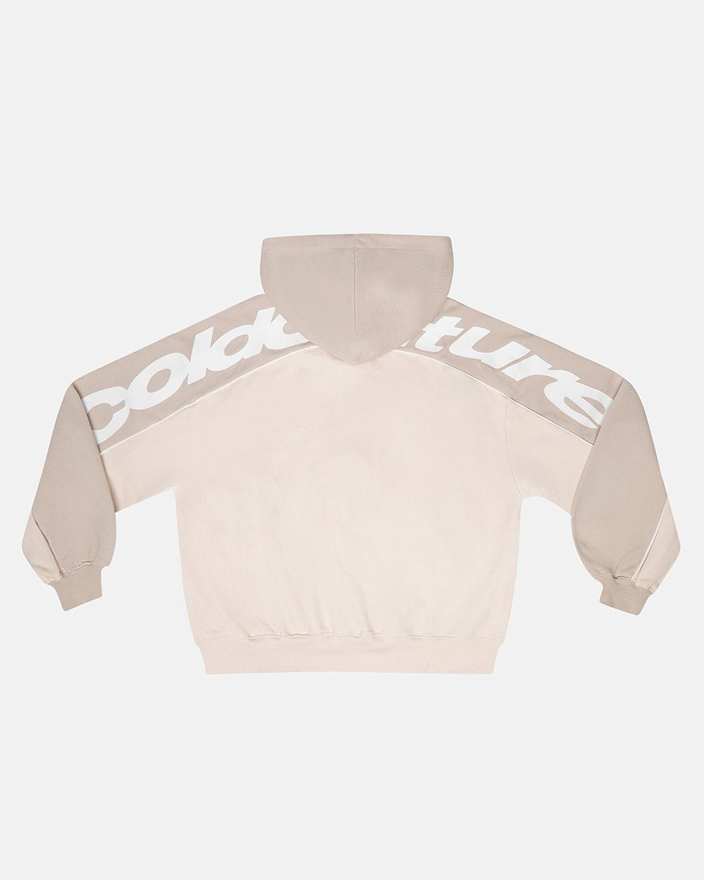 HOODIE CON CIERRE FLESH BEIGE