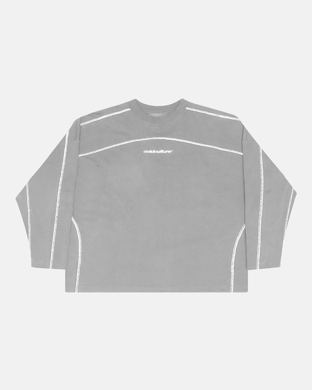 CAMISETA MANGA LARGA ROLLER GRIS