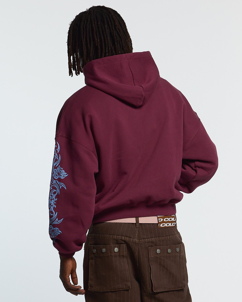 HOODIE TRIBAL BURGUNDY