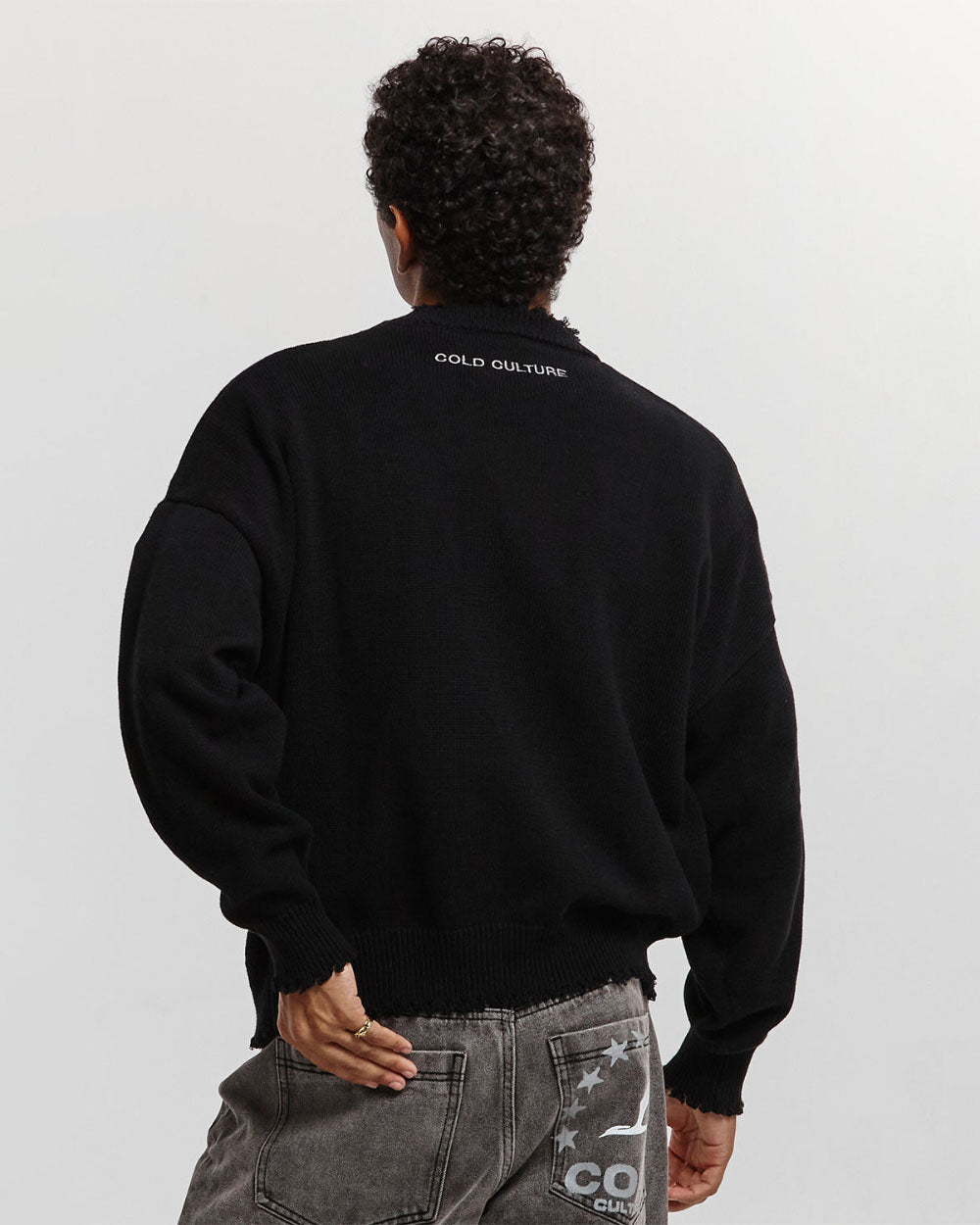 STARS KNIT NEGRO